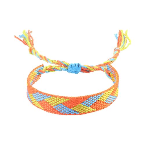 HIJONES Regenbogen LGBT Stolz Armband für Lesben Schwule Bisexuelle Verstellbares Geflochtenes Armband Stapelbarer Schmuck Stil 6 von HIJONES