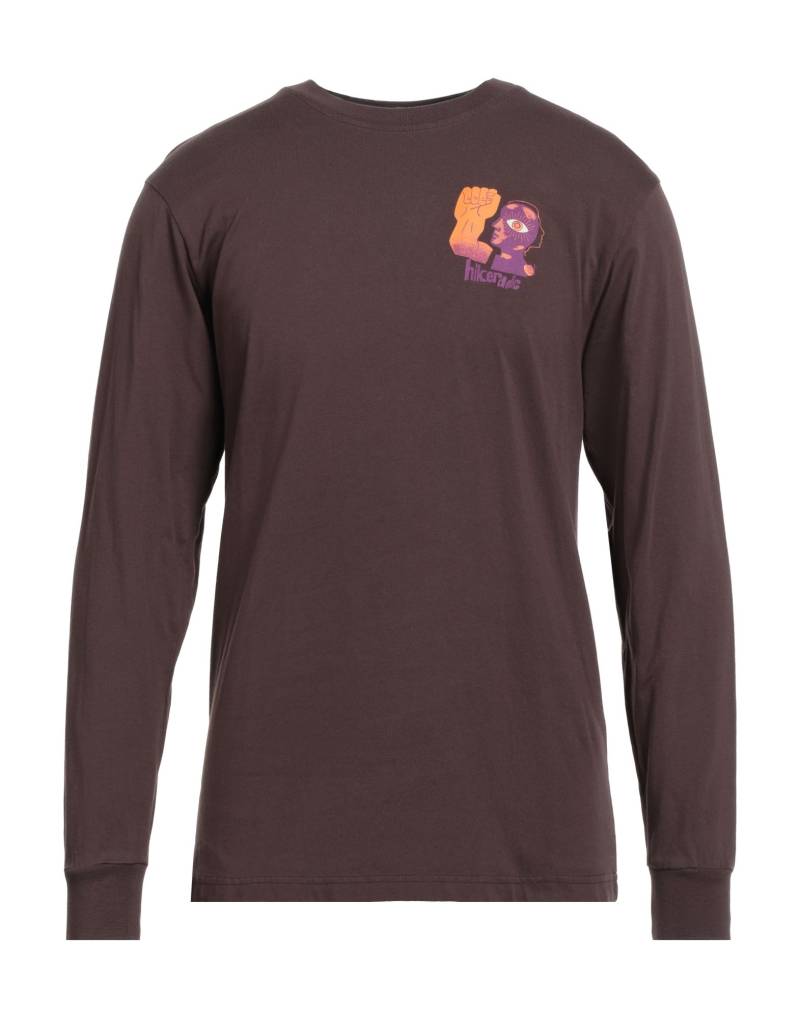HIKERDELIC T-shirts Herren Schokobraun von HIKERDELIC