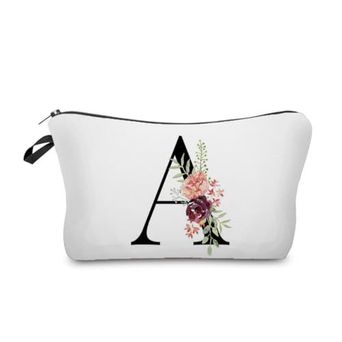 HIKJA Personalisierte Make-up-Tasche Kosmetiktasche Leinwand Kosmetiktasche Multifunktionaler Travel Cosmetic Organizer Geschenke für Frauen, Mütter, Beste Freundinnen und Brautjungfern HIKJA Personalisierte Make-up-Tasche Kosmetiktasche Leinwand Kosmetiktasche Multifunktionaler Travel Cosmetic Organizer Geschenke für Frauen, Mütter, Beste Freundinnen und Brautjungfern von HIKJA