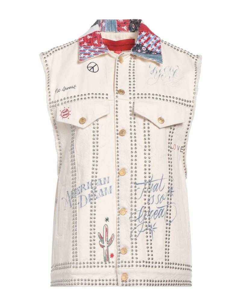 HILFIGER COLLECTION Jeansjacke/-mantel Damen Elfenbein von HILFIGER COLLECTION