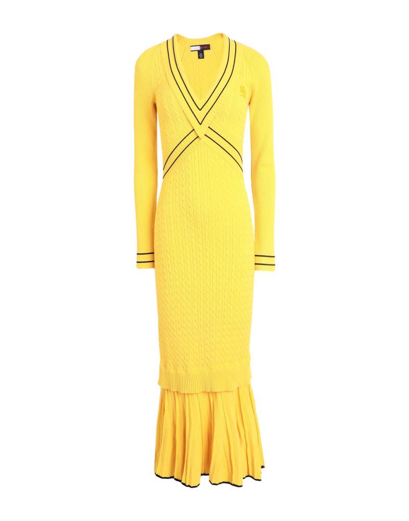 HILFIGER COLLECTION Midi-kleid Damen Gelb von HILFIGER COLLECTION