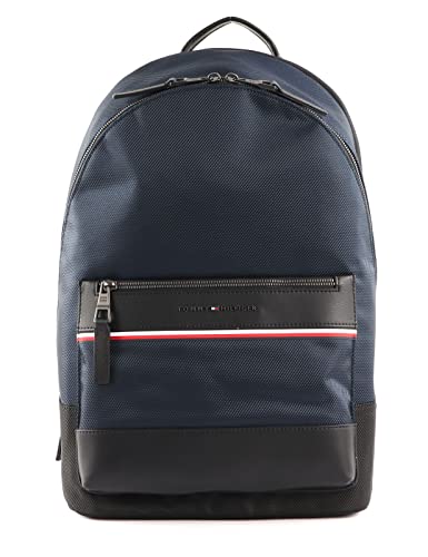 Tommy Hilfiger Herren Rucksack 1985 Backpack Handgepäck, Blau (Desert Sky), Einheitsgröße von Tommy Hilfiger