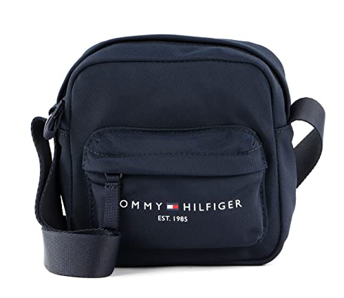 Tommy Hilfiger Kinder Unisex Umhängetasche TH Established Crossover Klein, Blau (Acc Desert Sky), Einheitsgröße von Tommy Hilfiger