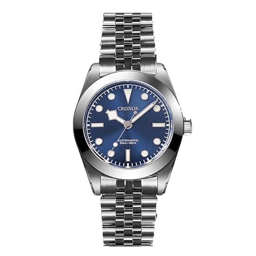 HILLEO BB39 NH35 Mechanische Business Kleid Männer Uhren Automatische Saphir Schneeflocke Hände Wasserdichte Uhr, V 2, SPORT von HILLEO