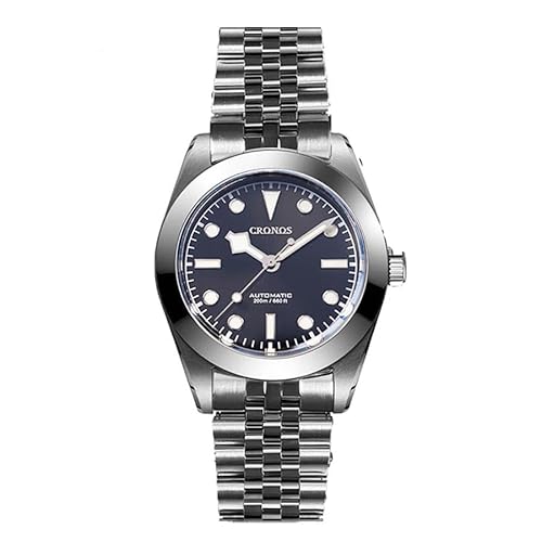 HILLEO BB39 NH35 Mechanische Business Kleid Männer Uhren Automatische Saphir Schneeflocke Hände Wasserdichte Uhr, V 3, SPORT von HILLEO