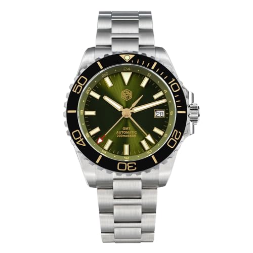 HILLEO San Martin SN0136 Emaille Zifferblatt NH34 Edelstahl Taucher GMT Uhr Automatische Mechanische Saphir Luxus Herrenuhren, V 4, Classic HILLEO San Martin SN0136 Emaille Zifferblatt NH34 Edelstahl Taucher GMT Uhr Automatische Mechanische Saphir Luxus Herrenuhren, V 4, Classic von HILLEO