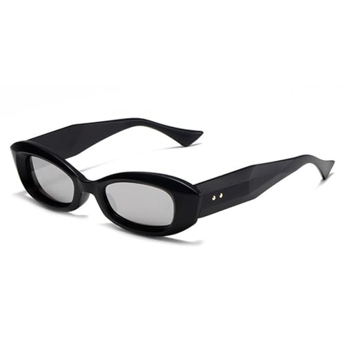 HILQBUFN Small Polygonal Sunglasses for Women Gradient Mirrored UV400 with Studs for Men HILQBUFN Small Polygonal Sunglasses for Women Gradient Mirrored UV400 with Studs for Men von HILQBUFN