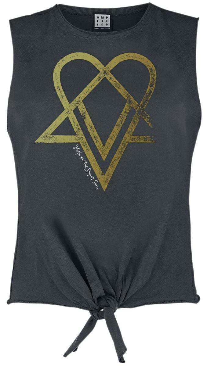 HIM Amplified Collection - In Trenodia Top charcoal in M von HIM