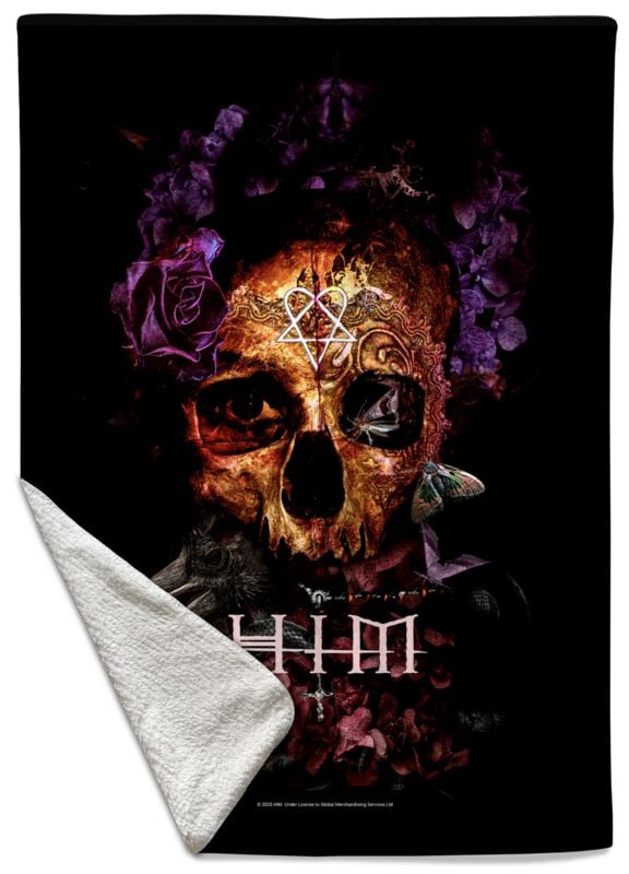 HIM Decke - Corpus - multicolor  - Lizenziertes Merchandise! von HIM