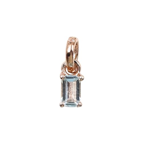 Himmelblauer Topas 925 Sterling Silber Edelstein Charm Anhänger für Frauen - 3x5mm Oktagon Form Handgefertigter Anhänger für Frauen Himmelblauer Topas 925 Sterling Silber Edelstein Charm Anhänger für Frauen - 3x5mm Oktagon Form Handgefertigter Anhänger für Frauen von HIMALYA QUARTZ
