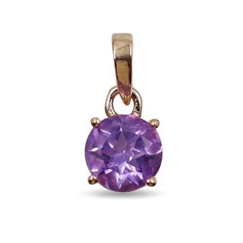 HIMALYA QUARTZ Natürlicher Amethyst Charm Anhänger Halskette für Sie Handgefertigter Edelstein Anhänger Schmuck HIMALYA QUARTZ Natürlicher Amethyst Charm Anhänger Halskette für Sie Handgefertigter Edelstein Anhänger Schmuck von HIMALYA QUARTZ