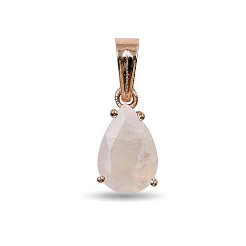HIMALYA QUARTZ Natürlicher Regenbogen Mondstein Charm Anhänger Halskette für Sie Handgefertigter Edelstein Anhänger Schmuck HIMALYA QUARTZ Natürlicher Regenbogen Mondstein Charm Anhänger Halskette für Sie Handgefertigter Edelstein Anhänger Schmuck von HIMALYA QUARTZ