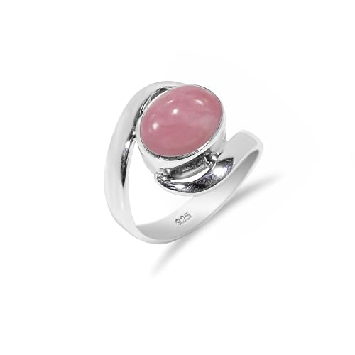 Rosa Opal Edelstein 925 Sterling Silber Handgefertigter Solitär Traditioneller Verlobungsring für Damen und Herren HQ-SR21-PNKOPL-6.5 Rosa Opal Edelstein 925 Sterling Silber Handgefertigter Solitär Traditioneller Verlobungsring für Damen und Herren HQ-SR21-PNKOPL-6.5 von HIMALYA QUARTZ