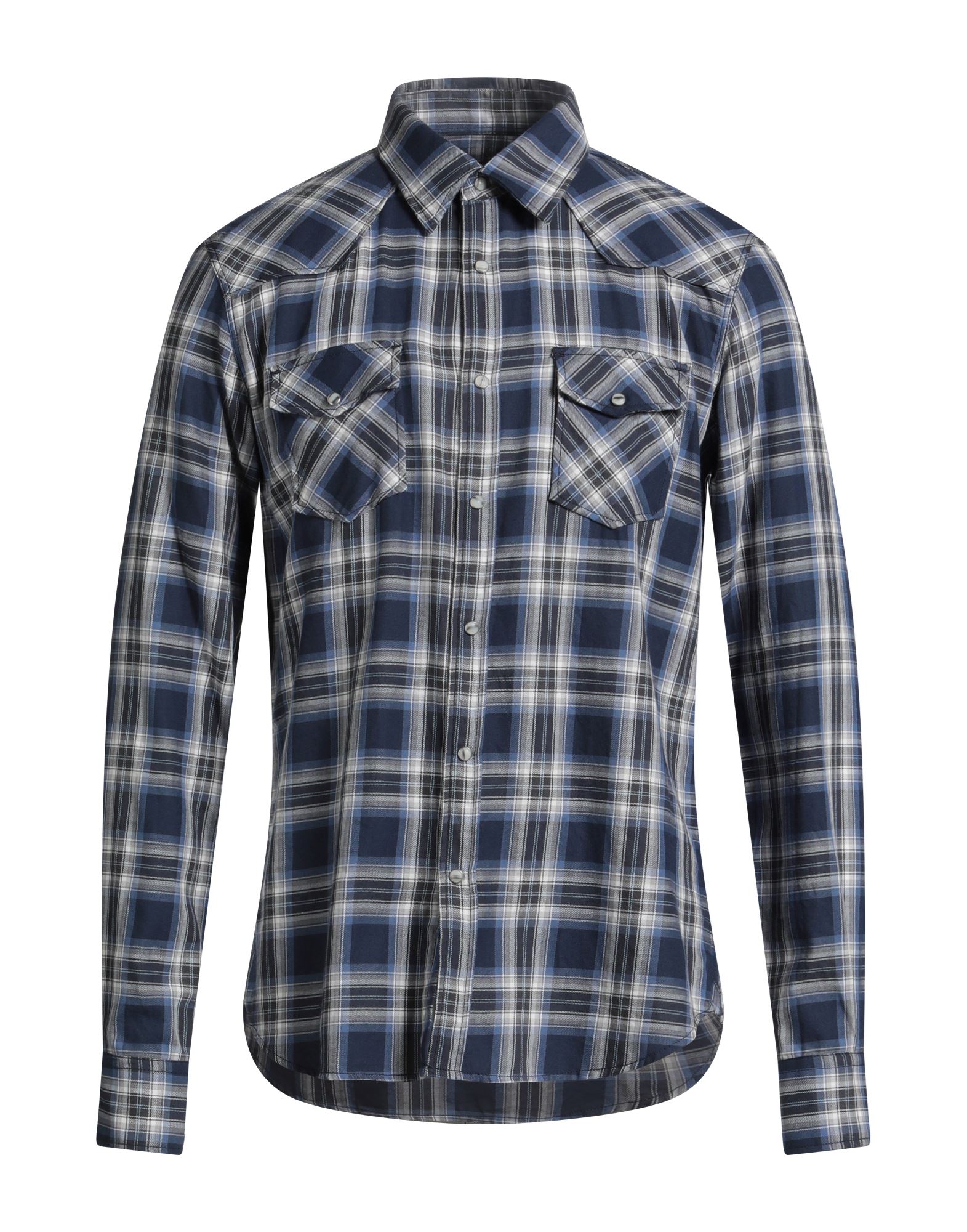 HIMON'S Hemd Herren Marineblau von HIMON'S