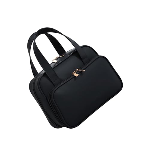 Einfache Make-up-Tasche, Kosmetiktasche, große Kapazität, Kulturbeutel, Hautpflege, Aufbewahrung, Reise-Waschmittel für Damen, Kosmetik, große Kapazität, Kulturbeutel, Handheld, Make-up von HINAYOSAN