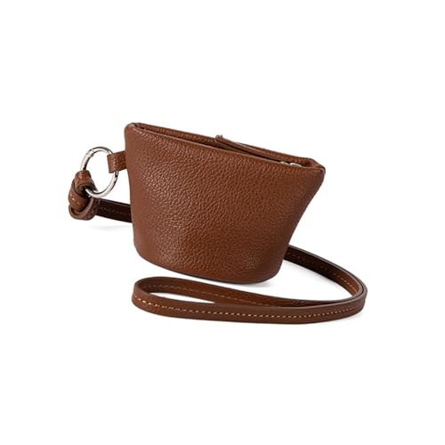 Elegante Geldbörse für Münzen und Schlüssel, PU-Kleingeldfach mit Reißverschluss, Geldbörse für Damen und Herren, kompakte Handyhalterung, Kastanienfarben, Mass Beauty Elegante Geldbörse für Münzen und Schlüssel, PU-Kleingeldfach mit Reißverschluss, Geldbörse für Damen und Herren, kompakte Handyhalterung, Kastanienfarben, Mass Beauty von HINAYOSAN