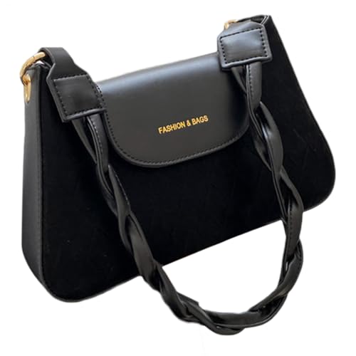 Funktionelle Unterarmtasche, vielseitig und leicht, PU-Shoudler, Crossbody, geräumig genug für Handy, Geldbörse, Make-up und Kosmetik, leicht, geeignet für verschiedene Anlässe, stilvoller von HINAYOSAN