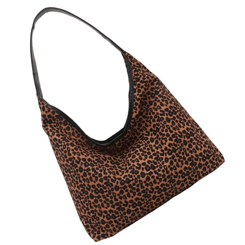 HINAYOSAN Damen Achseltasche Große Kapazität Handtasche All-Matching Schulter Strand Einkaufen Herbst Winter Unterarm Große Kapazität Schulter für Frauen Handtasche All-Matching Achsel Strand, braun von HINAYOSAN
