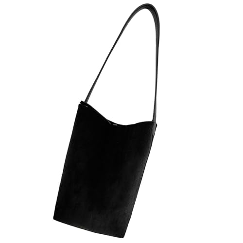 HINAYOSAN Damen Achseltasche Mädchen Ästhetischer Eimer Weibliche Mode Handtasche Große Kapazität Schulter Einkaufen Pendeln Frauen Große Kapazität Eimer Handtasche Schulter Ästhetische Achsel von HINAYOSAN