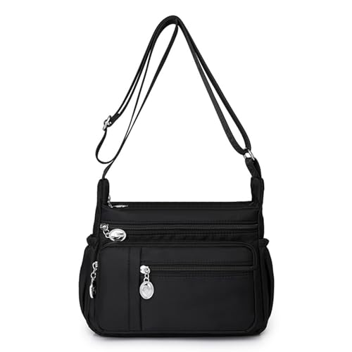 HINAYOSAN Damen-Umhängetasche mit mehreren Taschen, großes Fassungsvermögen, Reisekuriertasche, leicht, für Mütter, große Kapazität, Umhängetasche für Damen, lässig, Schultertasche, Kuriertasche von HINAYOSAN