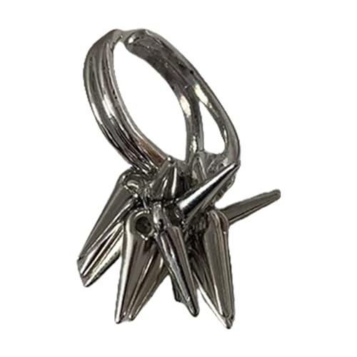 HINAYOSAN Elegante Metallringe mit verstellbaren Fransen, stilvolle verstellbare Größe, Metallringe mit einzigartigen Quasten, für den persönlichen Geschmack von Damen HINAYOSAN Elegante Metallringe mit verstellbaren Fransen, stilvolle verstellbare Größe, Metallringe mit einzigartigen Quasten, für den persönlichen Geschmack von Damen von HINAYOSAN
