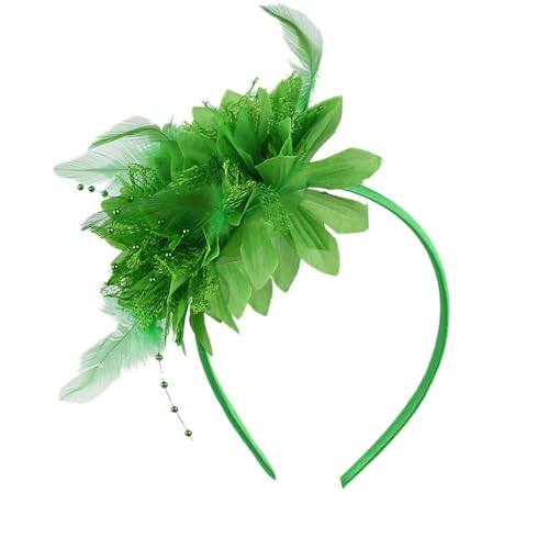 HINAYOSAN Feathered Hairband Karneval Kopfschmuck Haarschmuck für Tanzveranstaltungen und Musikfestivals von HINAYOSAN