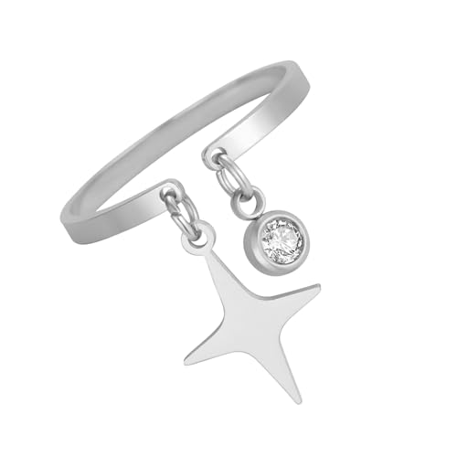 HINAYOSAN Geometrische Stern-Öffnungsringe, Handschmuck, modische Finger-Legierung, Textur, geeignet für Mode-Enthusiasten, Geschenk, verstellbar, lucky, Wie beschrieben, Wie beschrieben HINAYOSAN Geometrische Stern-Öffnungsringe, Handschmuck, modische Finger-Legierung, Textur, geeignet für Mode-Enthusiasten, Geschenk, verstellbar, lucky, Wie beschrieben, Wie beschrieben von HINAYOSAN