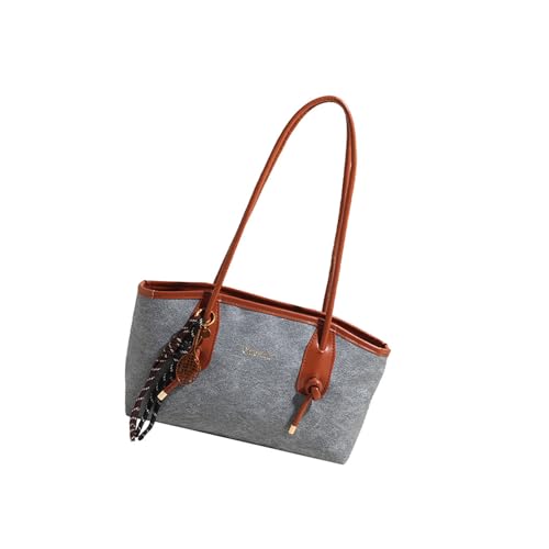 HINAYOSAN Große Kapazität Achsel Tasche für Frauen Handtasche Retro Schulter Mode Pendeln Herbst Winter Achsel Frauen Retro Achsel Herbst Winter Handtasche Große Kapazität Schulter, blau, One Size von HINAYOSAN