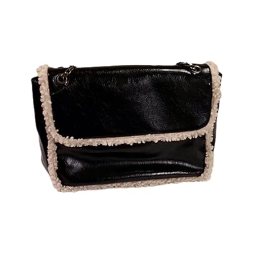 HINAYOSAN Modische Umhängetasche, vielseitig einsetzbar und für den täglichen Pendler, Schultertasche, Geldbörse, Crossbody-Tasche, Schwarz , One Size von HINAYOSAN