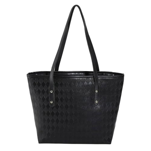 HINAYOSAN Modische und elegante Umhängetasche, große Kapazität, Handtasche für Pendler und Freizeit, Herren- und Damentasche, Schwarz , One Size HINAYOSAN Modische und elegante Umhängetasche, große Kapazität, Handtasche für Pendler und Freizeit, Herren- und Damentasche, Schwarz , One Size von HINAYOSAN
