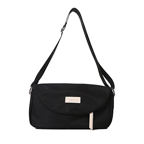 HINAYOSAN Retro-Clutch, Umhängetasche, kleine Handtasche, Unterarmtaschen für Damen, Einkaufstasche, Reißverschluss, Unterarm-Geldbörse, Schwarz , One Size von HINAYOSAN