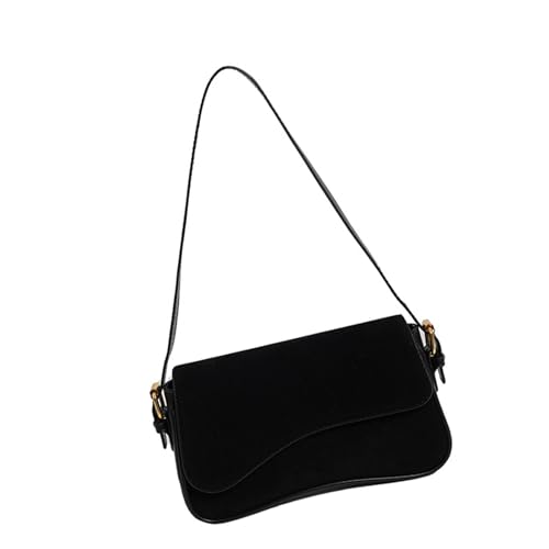 HINAYOSAN Retro-Umhängetasche für Damen, einfache Umhängetasche, Achselhöhle, PU-Leder, Kuriertasche, trendige Unterarm-Geldbörse für Reisen, passend für Damen, PU-Leder, Schulter, Herbst, Achselhöhle von HINAYOSAN