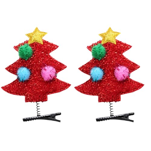 Haarspangen mit Cartoon-Weihnachtsmotiv für Teenager, Mädchen, süßer Charm, ästhetisches Haar-Accessoire von HINAYOSAN