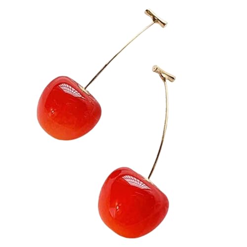 Modische lange Obst-Ohrringe, süße Früchte, inspirierte Designs, baumelnde Ohrringe, einzigartig geeignet für Mode-Look, Modeschmuck, Large, Wie beschrieben, Wie beschrieben von HINAYOSAN