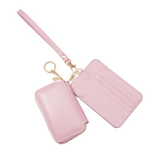 Schlüsselbund-Geldbörse, abnehmbare Doppeltaschen, Handgelenk-Geldbörsen, Kartenhalter, tragbar, Minis, Reißverschluss, kleine Geldbörse, Münzbörse, mit Reißverschluss, B, Mass Beauty von HINAYOSAN