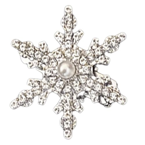 Schneeflocken-Haarspange, Weihnachtsspange, süße Weihnachtsspange, flache Haarspange, Haarspange, Weihnachten, elegante Haarspange für Bündel von HINAYOSAN