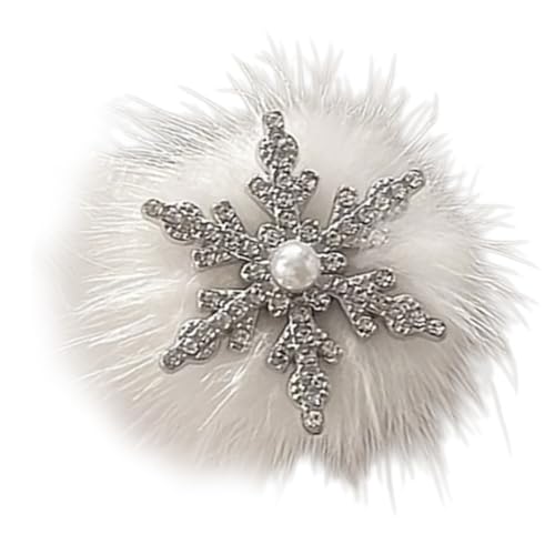 Schneeflocken-Haarspange, Weihnachtsspange, süße Weihnachtsspange, flache Haarspange, Haarspange, Weihnachten, elegante Haarspange für Bündel von HINAYOSAN