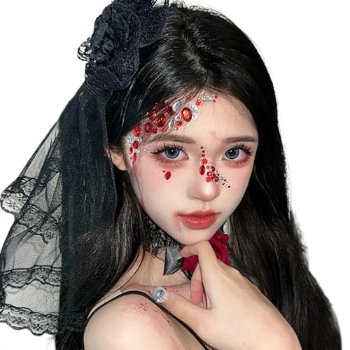 Stilvolle Schleier-Haarnadel, elegante Haarspange, zarte Spitzenschleier-Haarnadel für besondere Anlässe von HINAYOSAN