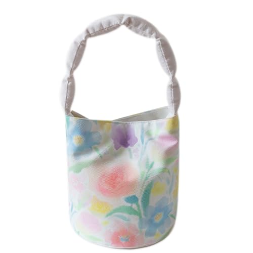 Süße florale Handtasche, auffällig und praktisch, kleine Tragetasche für den täglichen Gebrauch, Rose M, One Size Süße florale Handtasche, auffällig und praktisch, kleine Tragetasche für den täglichen Gebrauch, Rose M, One Size von HINAYOSAN