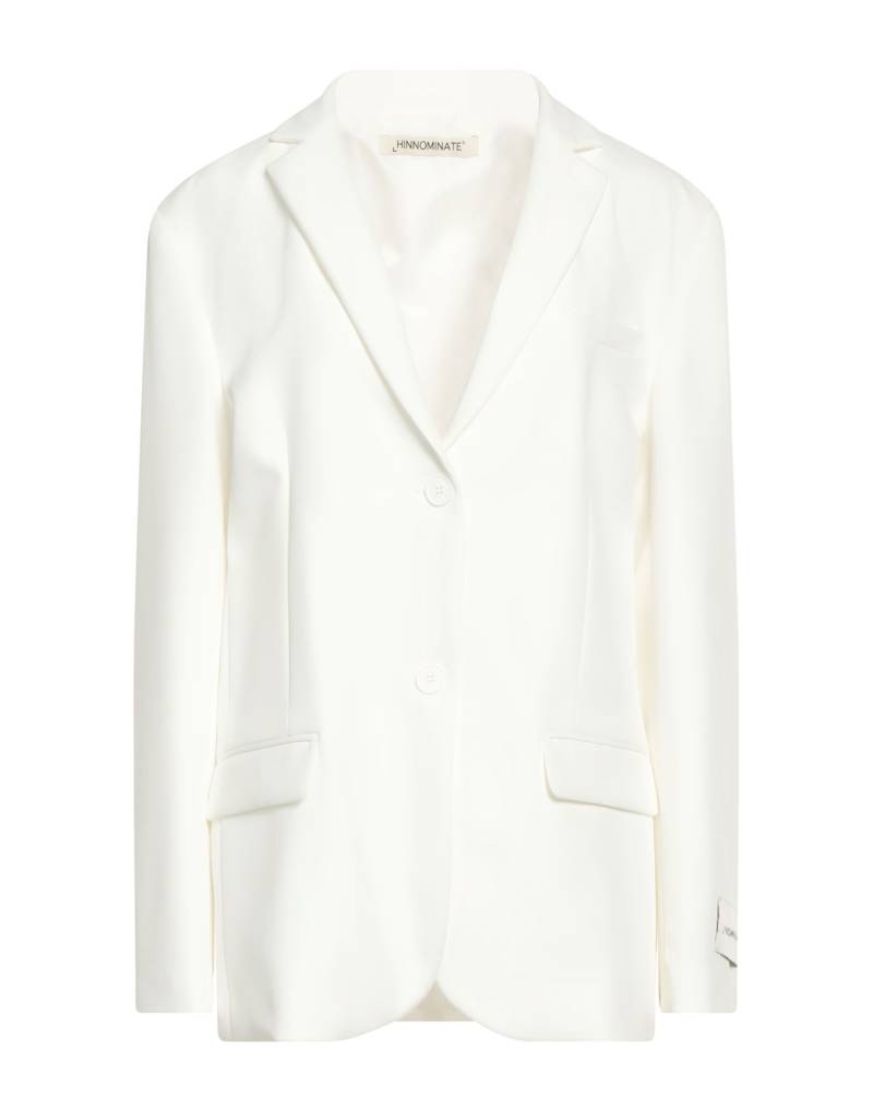 HINNOMINATE Blazer Damen Off white von HINNOMINATE