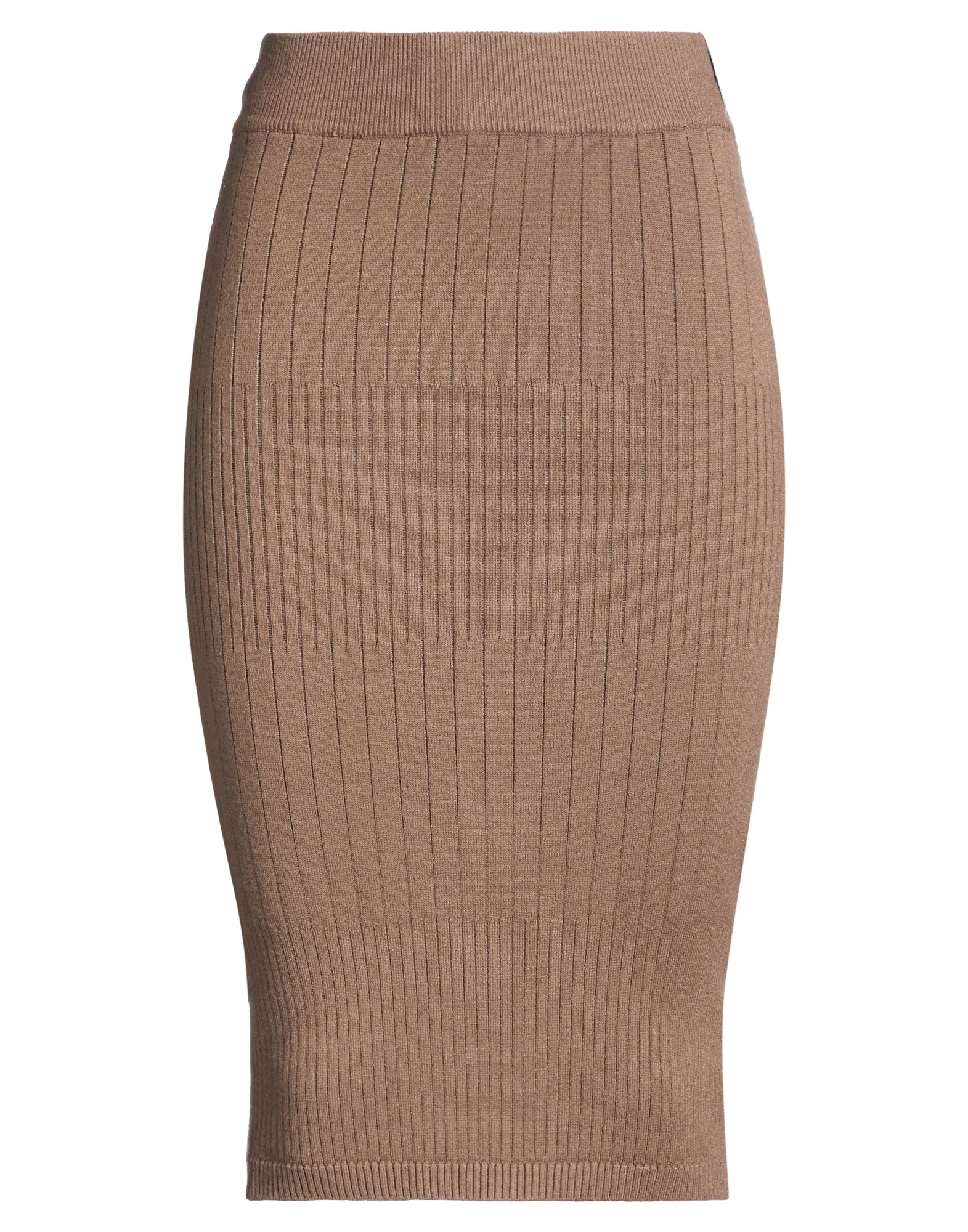 HINNOMINATE Midi-rock Damen Maulwurfsgrau von HINNOMINATE