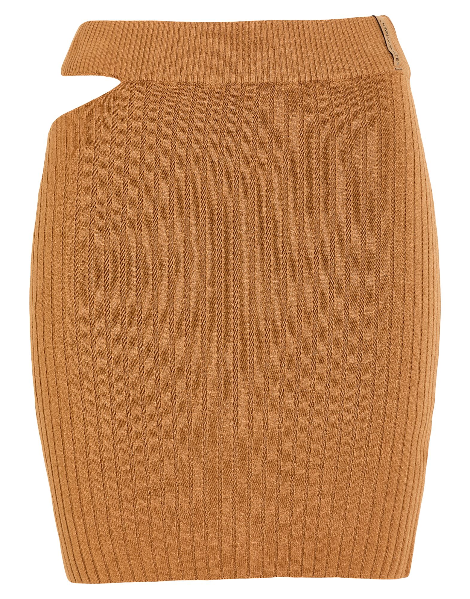 HINNOMINATE Minirock Damen Braun von HINNOMINATE