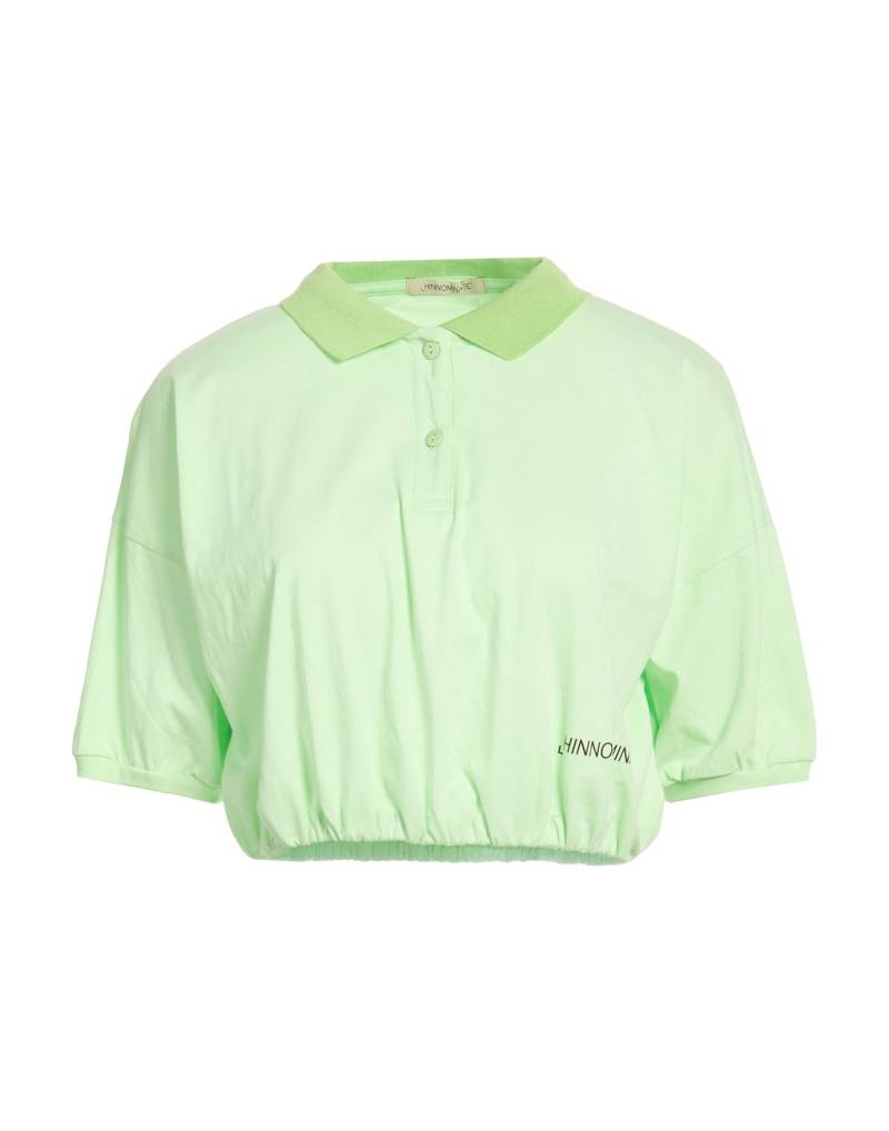 HINNOMINATE Poloshirt Damen Säuregrün von HINNOMINATE