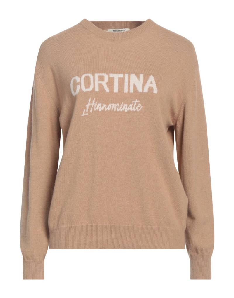 HINNOMINATE Pullover Damen Kamel von HINNOMINATE