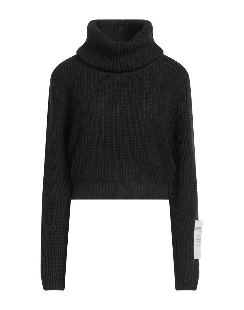 HINNOMINATE Rollkragenpullover Damen Dunkelbraun von HINNOMINATE