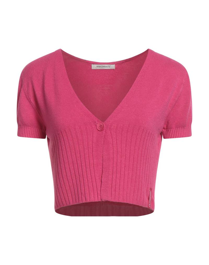 HINNOMINATE Strickjacke Damen Fuchsia von HINNOMINATE
