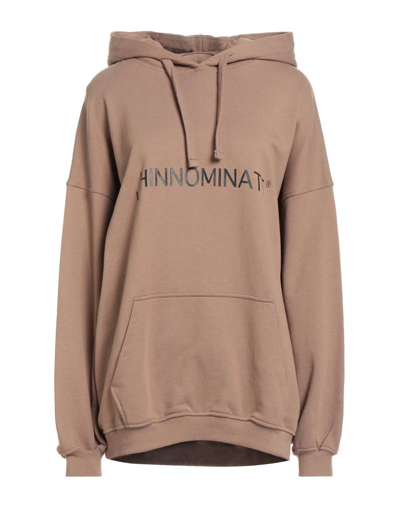 HINNOMINATE Sweatshirt Damen Hellbraun von HINNOMINATE