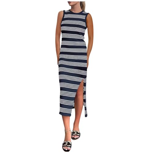 HINTSAN Sommerkleid Damen Leicht Meine Bestellungen Anzeigen Herbstkleid Langarmes Kleid Italienische Mode Damen Kleider Boho Blumenmuster Blusenkleid Cocktailkleid 1950er Polka Dots Retro Rockabill von HINTSAN