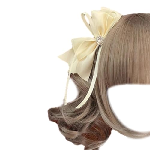 3D-Haarspange mit Herzschleife, Haarnadel, Cosplay, einfaches und modisches Haar-Accessoire, perfekt für verschiedene Veranstaltungen, einfach zu verwendende Haarnadel von HIOPOIUYT