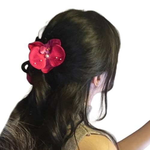 Elegante Blumen-Haarnadel, eleganter und praktischer Haarschmuck, moderner Kopfschmuck, Clip für Damen, Haarspangen, Zubehör, Geburtstage von HIOPOIUYT